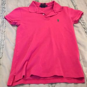 Pink Ralph Lauren Shirt